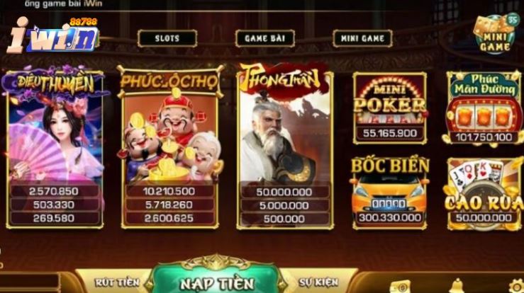 Các trò chơi Bigbet88 được chọn lọc - Bigbet88