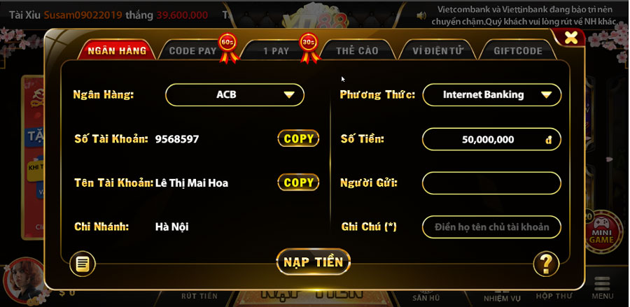 Xin giới thiệu trò chơi thẻ bài Luck8 - Luck8